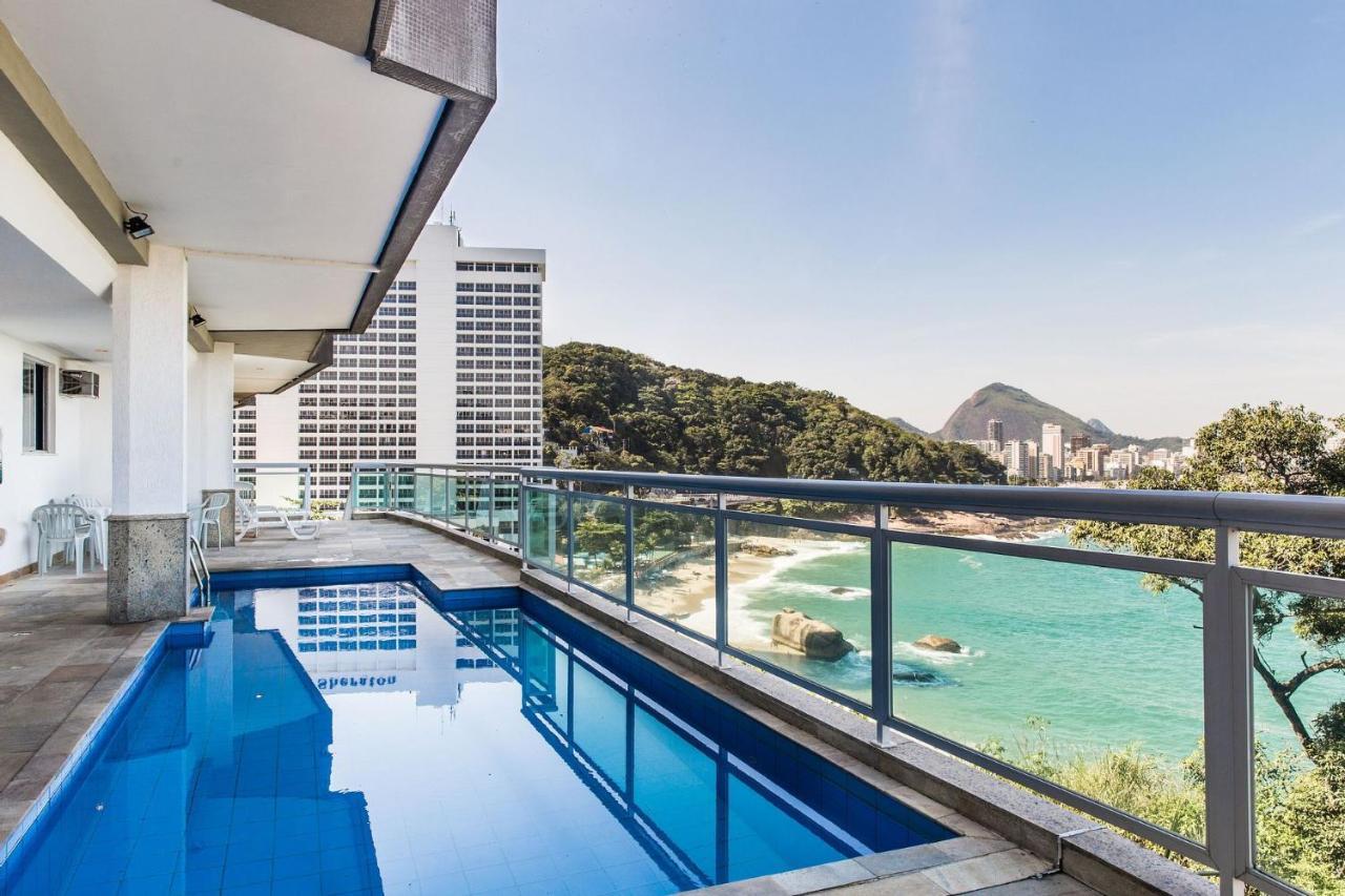 Apartamento Moderno Com Vista Mar | V 90/102 리오데자네이루 외부 사진