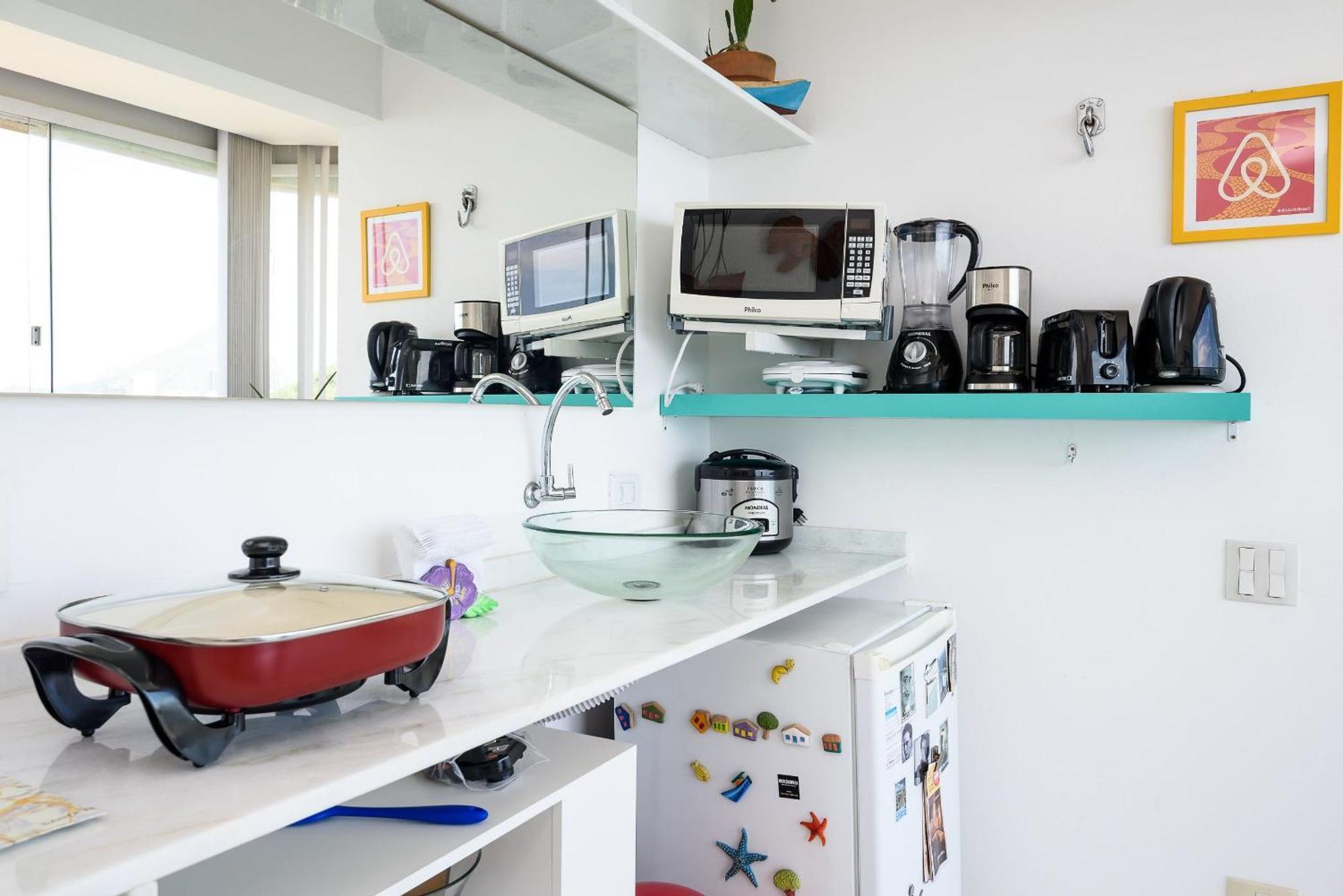 Apartamento Moderno Com Vista Mar | V 90/102 리오데자네이루 외부 사진